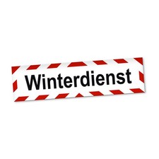 Winterdienst Magnetschild Auto Räumfahrzeug Streudienst Magnetfolie Geschenkidee