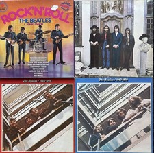 8x The Beatles Vinyl Konvolut