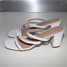 High Heel Riemchen Pantoletten