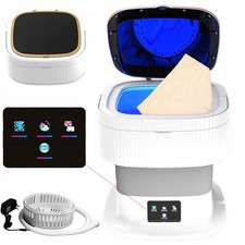 Faltbare Mini Waschmaschine Reise Camping Waschmaschine 11L Kleine Waschautomat