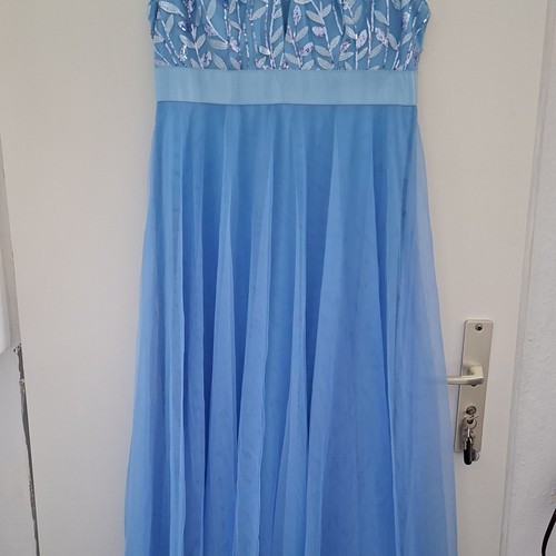 Langes blaues