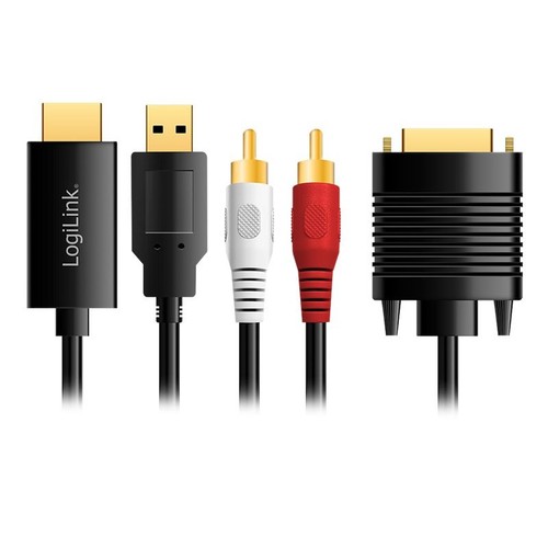 Hdmi kabel vga usb - usb-a,