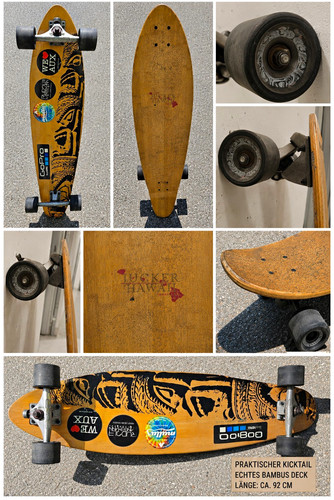 Jucker hawaii bamboo longboard - hawaii,