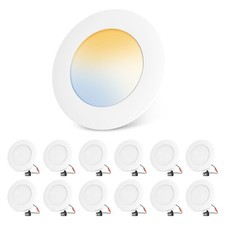 12 Pack 6 inch LED Can