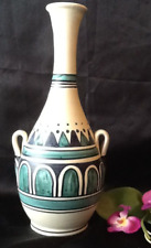 aparte Handarbeit Handgemalt signiert Keramik Vase Amphore 33,5 cm C. San José