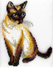 Mini Stecksystem Katze sitzend ca. 1.300 Teile Nr. 41058