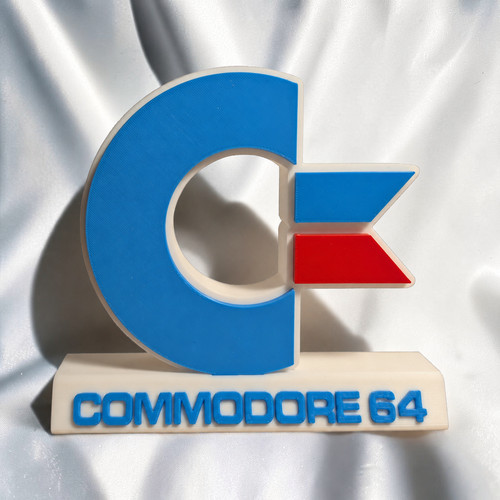 Commodore logo 3d - logo,