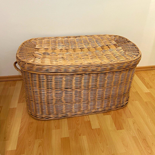 Weidentruhe korbtruhe groß - ,
