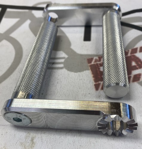 Puch m50 fußrasten alu cnc - m50,