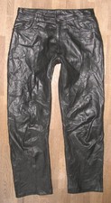 Herren- LEDERJEANS / Lederhose