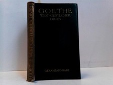 West-oestlicher Divan Goethe