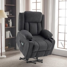 Fernsehsessel mit Aufstehhilfe Elektrisch Relaxsessel +Heizung Massagefunktion