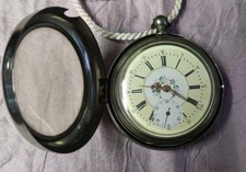 Taschenuhr - Cylindre - 10 Rubis - Vintage - Doppelgehäuse