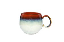 MAOCI Jumbotasse rot hellblau