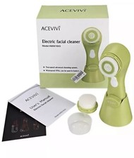 ACEVIVI - wasserfeste 2 in 1 elektrische Gesichtsbürste/Reinigung/Massage