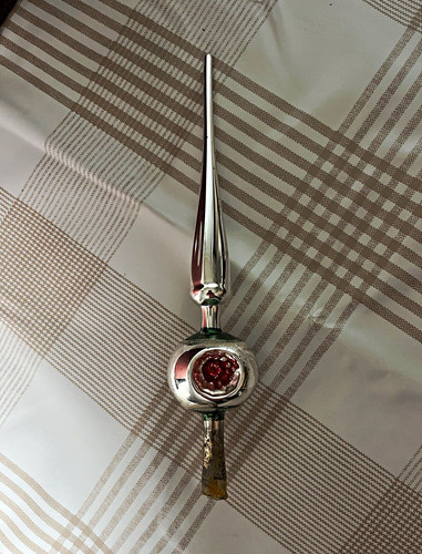 Lauscha christbaumspitze aus - christbaumspitze,