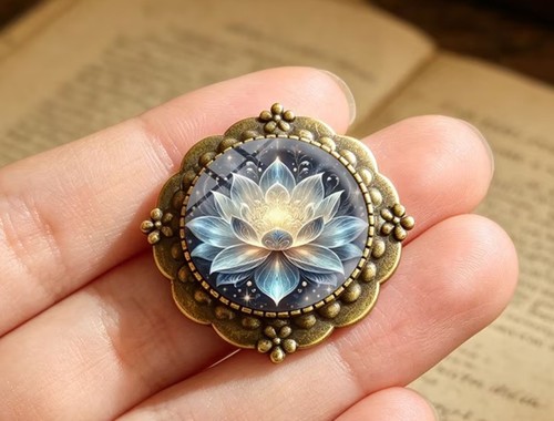 Wunderschöne vintage brosche - vintage,