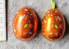 Osterei rostfarben blumen - osterei,