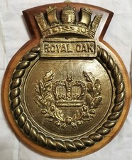 HMS Royal Oak - massive Bronze