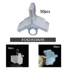 50Pcs Haken Kappe Einfach zu