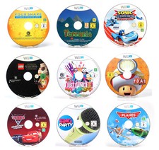 Wii U SPIELE AUSWAHL (DISC) - TERRARIA / SONIC ALL STAR RACING / PLANES / TOAD