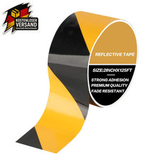 Gelb Schwarz Absperrband 50mm