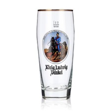 König Ludwig Bierglas 0,5l