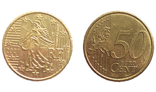 Frankreich 50 eurocent - -,