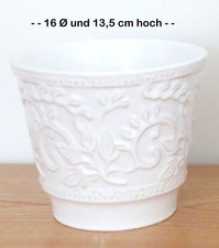 Blumentopf Umtopf Übertopf  Pflanztopf ca 16 cm Ø und 13,5 cm Höhe