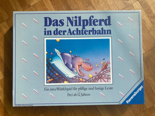 Das nilpferd der - in, achterbahn