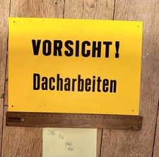 DDR Schild: Vorsicht