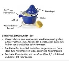 Tupperware, 3 teilig.Combi Plus-Set,Zitruspresse ,NEU+ OVP !!
