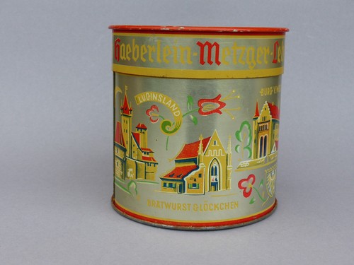 Alte blechdose lebkuchen - blechdose,