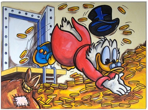 Klausewitz original acryl auf - klausewitz:,