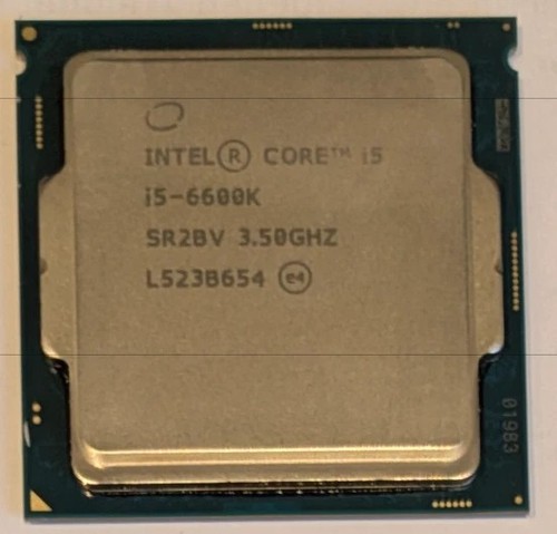 Intel core 6600k - intel, i5-6600k