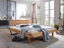 Jugendbett 140x200cm Massivholz Bett Wildeiche massiv geölt NEU OVP!!!