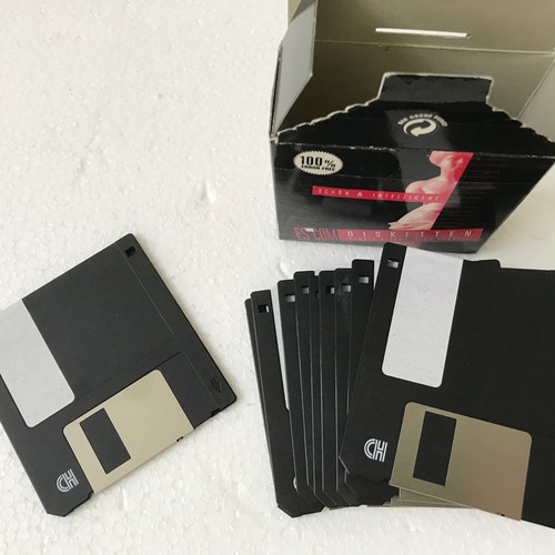 10x diskette schwarz - diskette,