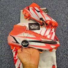 Nike Mercurial Superfly 8 Elite CR7 FG, Chile Red/Black-Ghost, Gr. UK.11