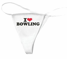 Damen String Tanga I LOVE