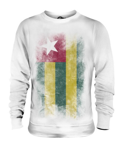 Togo verblasste flagge unisex - togo,