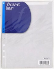 Filofax 343612 - A5 Transparent envelope top opening