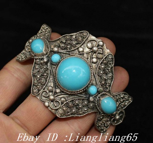 Altes tibet bronze miao - bronze, silber