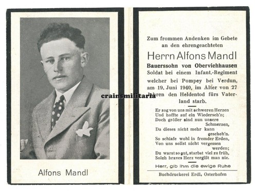 Orig sterbebild 212 - 212.id, soldat