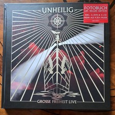 UNHEILIG GROSSE FREIHEIT LIVE LIMITED DELUXE EDITION 2 DVD 2 CD Wie NEU ! 