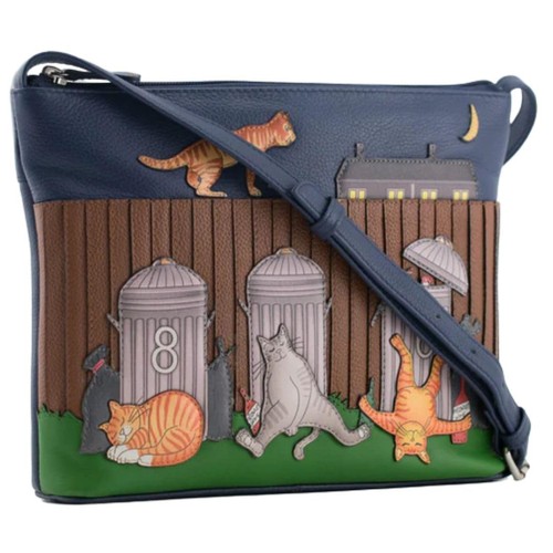 Mala leather alley cats midi - alley,