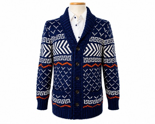 Herren strickjacke pullover - strickjacke,