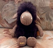 Nici Limited Jolly Mäh Schaf Backford Schwarz Kariert NEU (ohne Etikett)! 35 cm