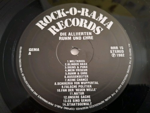 Die alliierten ruhm und ehre - die,