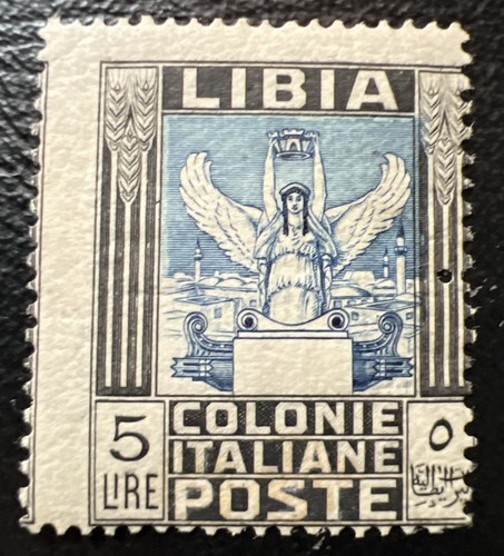 Libyen italien 1921 5 lire - libyen,