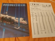 ZUGKATALOG - MINITRIX 86/87 -